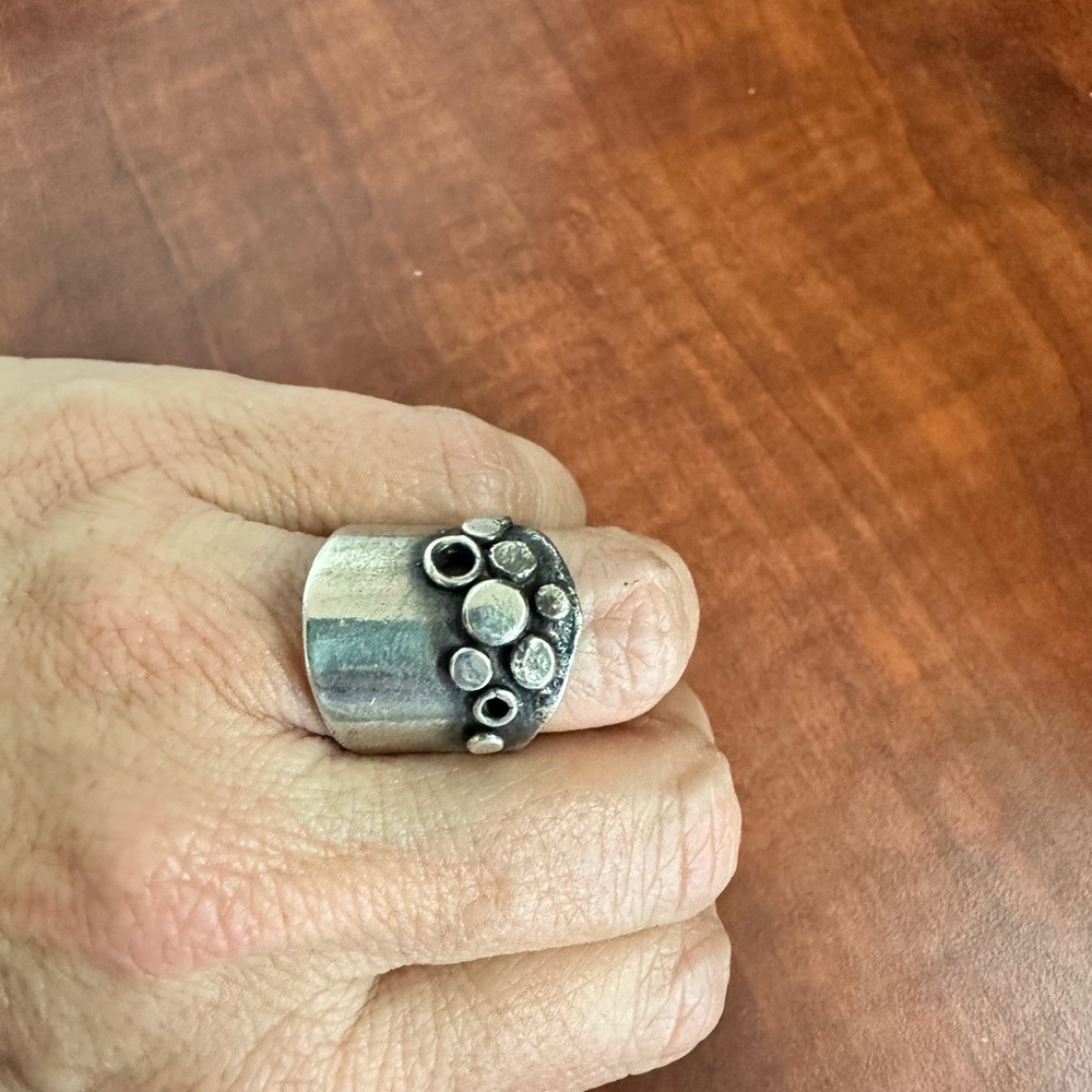 Modern Brutalist Ring